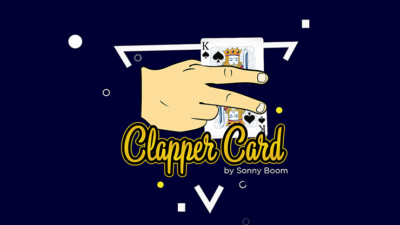 CLAPPER CARD by Sonny Boom (Gimmick Not Included) - Click Image to Close